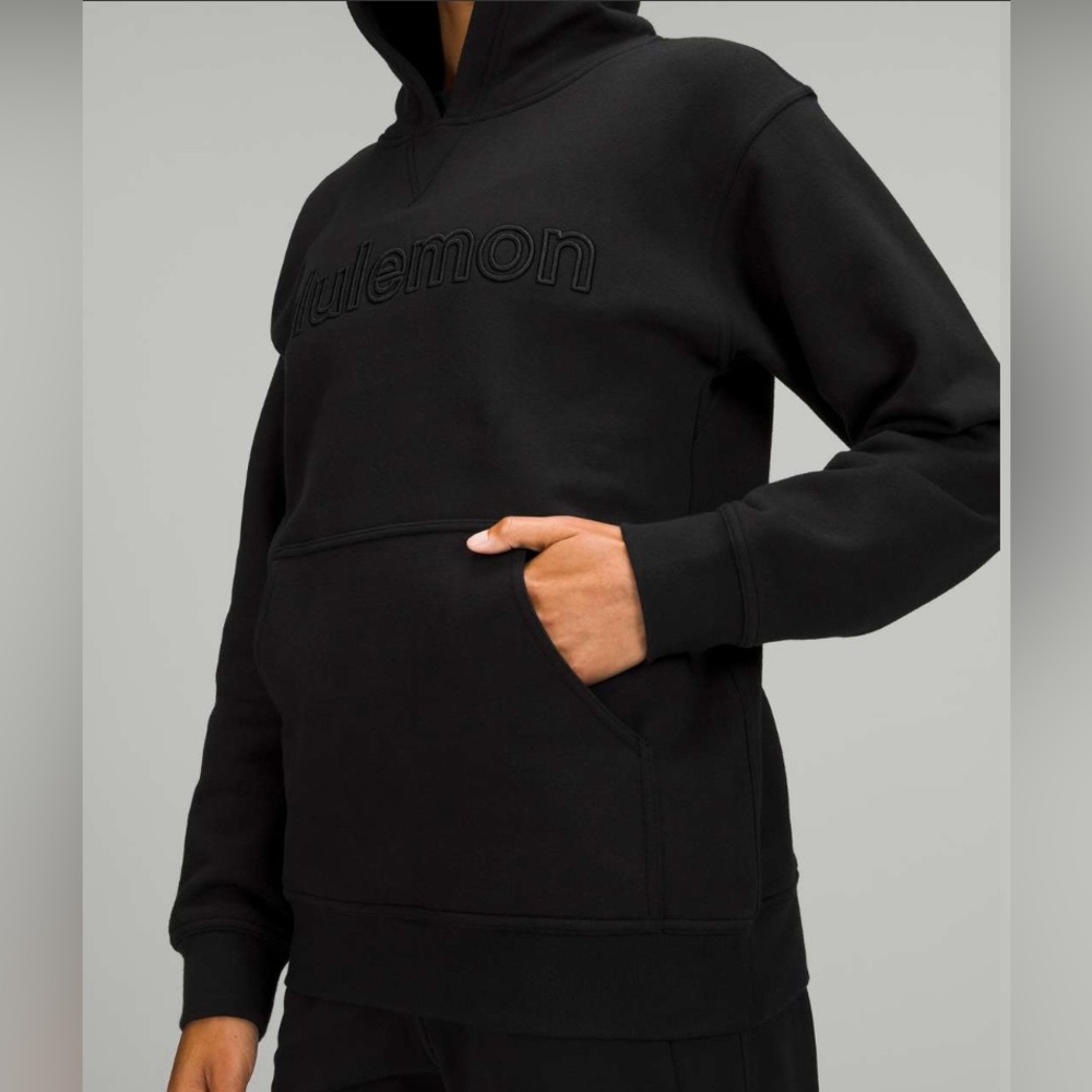 🍋Women’s Lululemon All Yours Hoodie Graphic ⚠️READ⚠️ Size 14 Black W3EP3S🍋